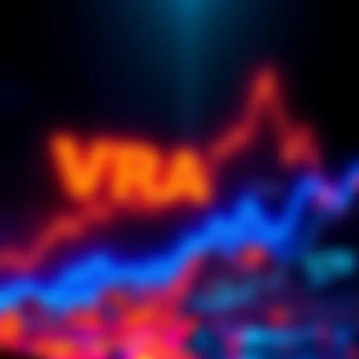 Graph showing upward trend for VRA cryptocurrency value with an optimistic forecast