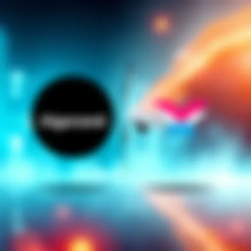 A graphic showing the logos of Algorand and TravelX with a broken link symbol, indicating the end of their partnership.