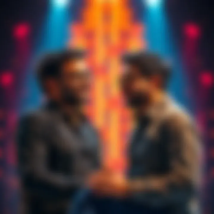 AR Rahman and Sam Altman discussing their AI music project