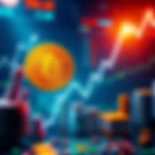 Graph showing various assets losing value while Bitcoin remains steady