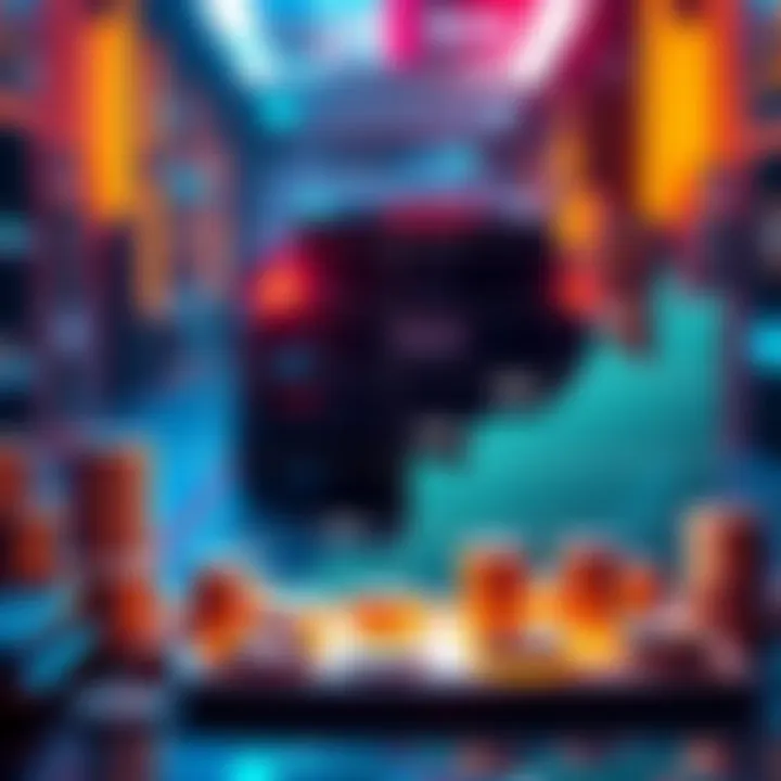 Assets in DeFi A graphic showing the breakdown of assets in decentralized finance platforms with various percentage segments.