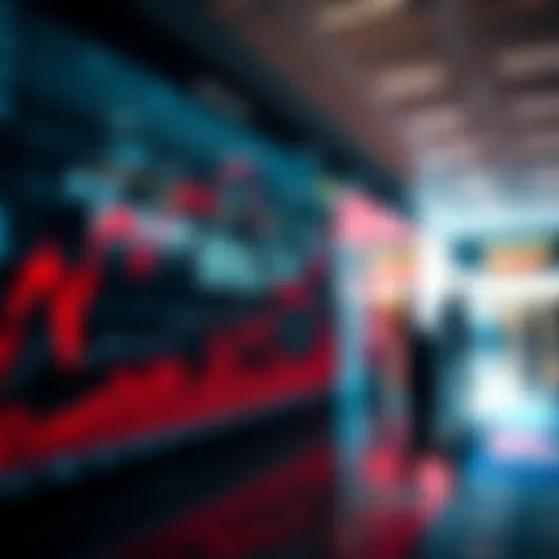 Graph showing bearish retail trends alongside bullish market indicators.