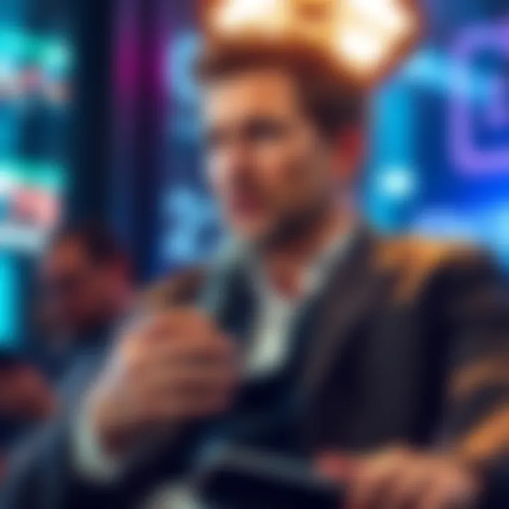 Actor Ben McKenzie sharing his views on the impact of cryptocurrency on society and the economy