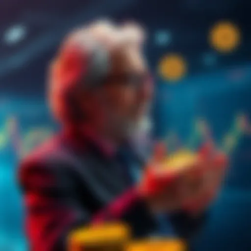 Billionaire investor discussing Bitcoin's potential rise to $1.5 million in a financial setting