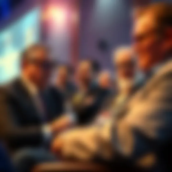 Billionaire investors discussing Bitcoin at the 2025 Echo Chamber Conference, highlighting their shift towards seeking government support for a Bitcoin reserve.