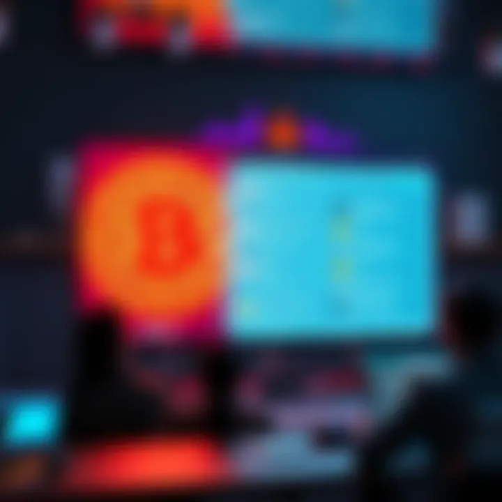 A vibrant online forum displaying a Bitcoin discussion thread with messages and questions from participants.