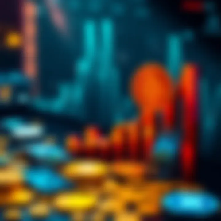 A graphic showing a rising graph symbolizing Bitcoin's adoption, alongside images of cellphones over time