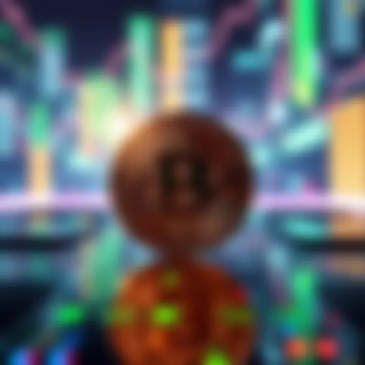 The Bitcoin Cash logo displayed on a futuristic digital background with a sense of growth and innovation