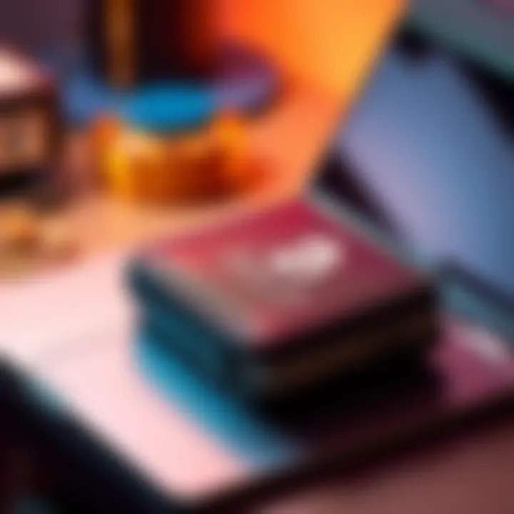 A beginner-friendly Bitcoin cold storage wallet, like Cold Card, on a desk with a laptop