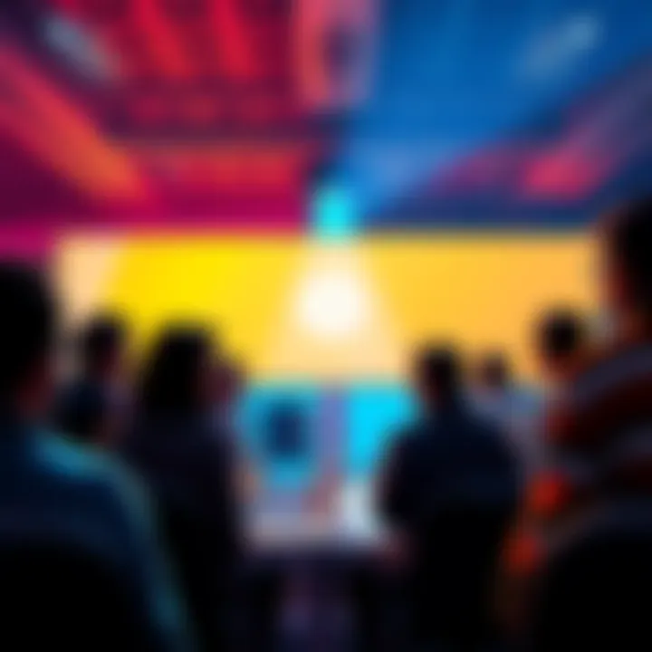 Bitcoin Conference in Toronto Group of people discussing cryptocurrency at the Bitcoin++ Conference in Toronto