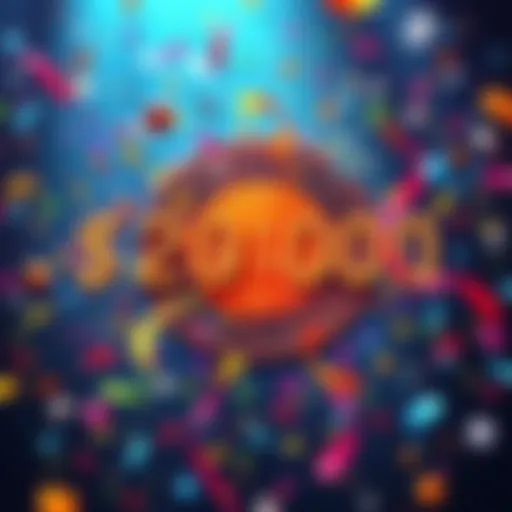 A vibrant meme depicting Bitcoin with a countdown timer and celebratory confetti, highlighting the excitement of reaching $200,000.
