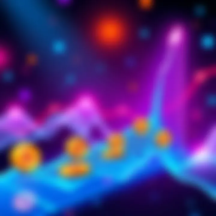 Bitcoin Growth Illustration A visual showing the rise of Bitcoin from $1 to significant wealth, featuring a graph with an upward trend and Bitcoin symbols along the path.