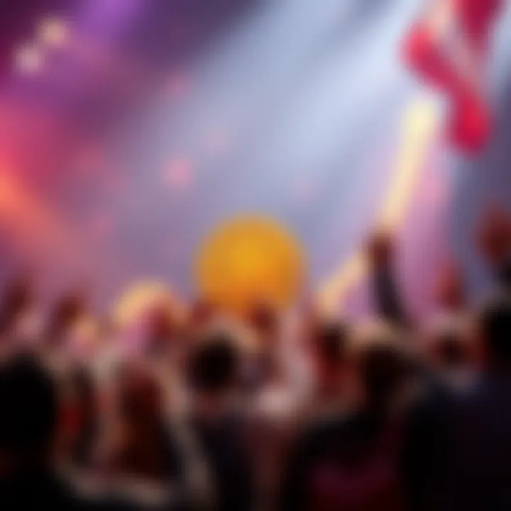 Graph showing the rise of Bitcoin value from $15,000, with people celebrating investment success.