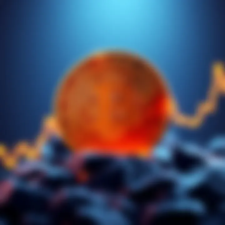 Bitcoin Investment Opportunity Graphic showing a rising Bitcoin symbol with upward trending market graph