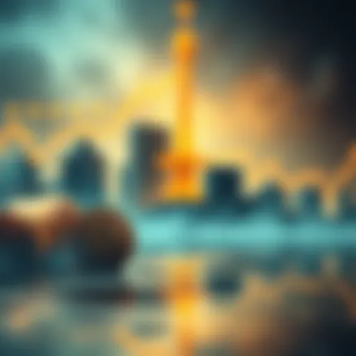 A calm representation of the Bitcoin market trends showing slower movement and stable values in 2025.