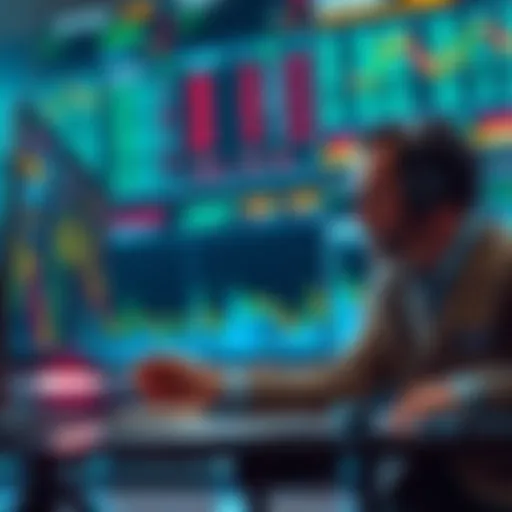 Traders analyze Bitcoin price charts showing sharp fluctuations this week