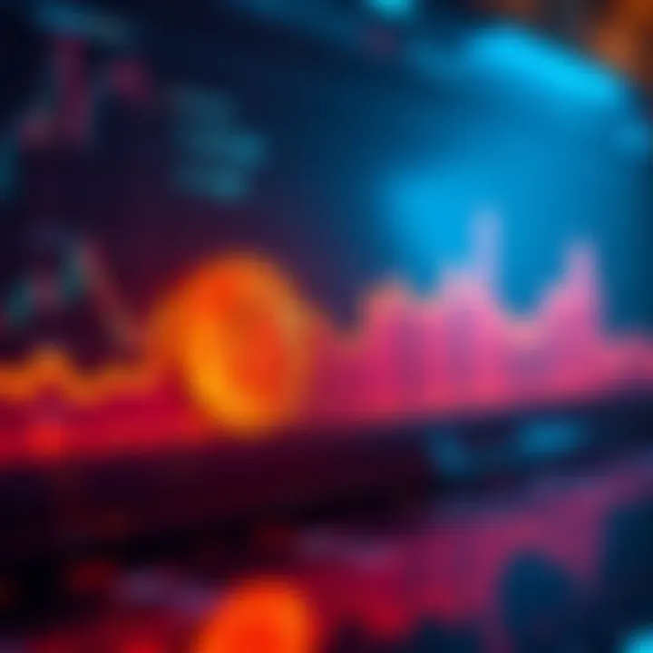 Bitcoin price chart A line graph showing the rising trend of Bitcoin prices over time