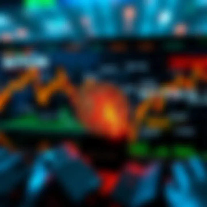 Bitcoin Price Chart with News Headline A Bitcoin price chart showing fluctuations with various global news headlines around it, indicating market impact.