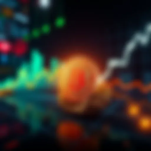 Graph showing Bitcoin price surge to $113K followed by a sharp decline