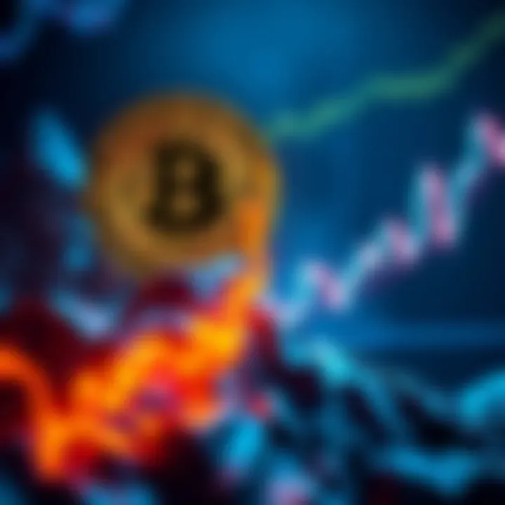 Bitcoin Price Surge Bitcoin rising above $111,000 with a chart showing upward movement, symbolizing recovery in cryptocurrency markets.