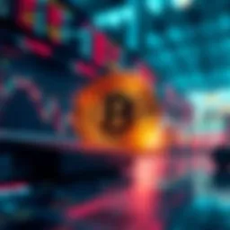 Bitcoin and Stock Market Overview A visual representation showing Bitcoin prices alongside stock market trends in 2025, highlighting their interaction and influence on investor sentiment.