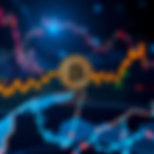 A graph showing Bitcoin's price movement lagging behind global M2 money supply trends over time, illustrating the 10-week delay in response.