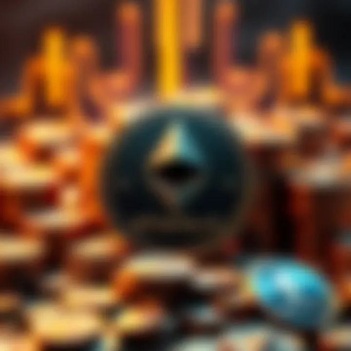 A graphic representation of BitMine's Ethereum portfolio showing 566,776 coins worth over $2 billion.
