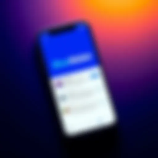 A smartphone displaying the BlueWallet app interface with contrasting reviews