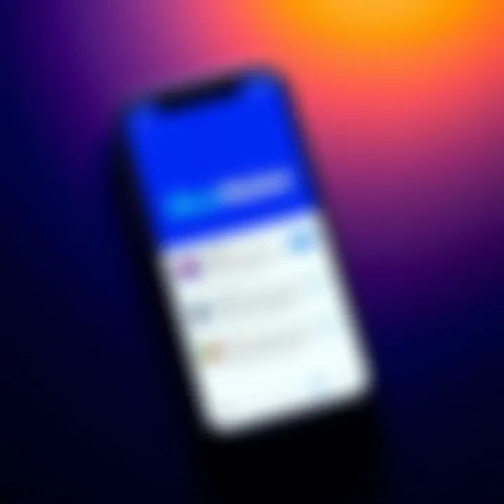A smartphone displaying the BlueWallet app interface with contrasting reviews