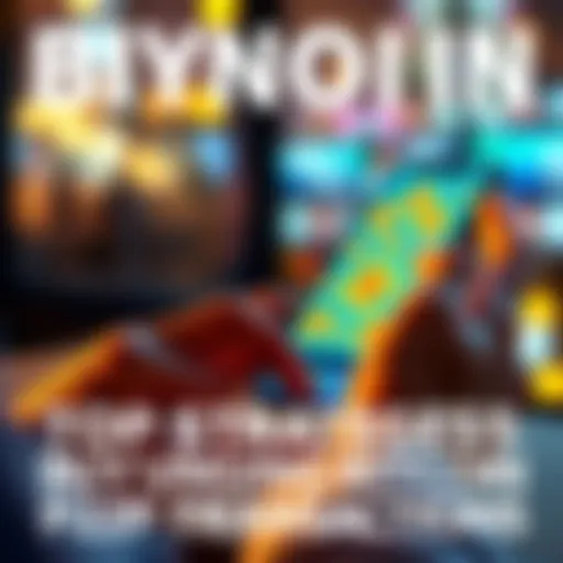 A person using a mobile app to buy Bitcoin in a peer-to-peer transaction, showing a phone screen with Bitcoin icons