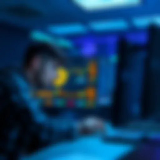 A person at a computer looking concerned while checking a cryptocurrency exchange about cashing out Monero to fiat currency.