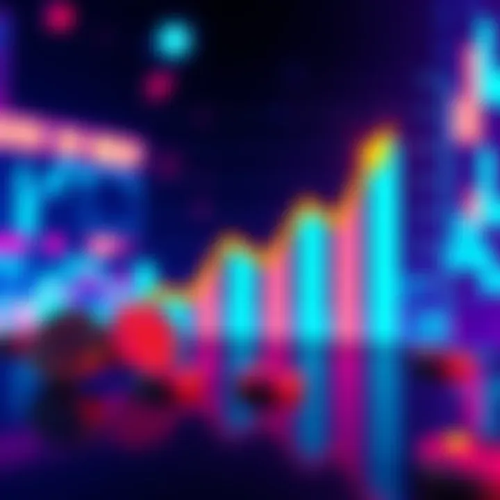 CEX Tokens with Growth Chart A graph showcasing the rise in value of several CEX tokens over the past week, indicating strong market performance.