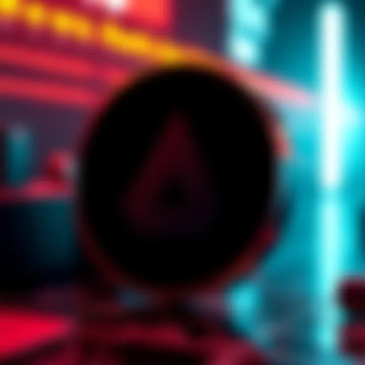 Chainalysis logo alongside a Monero symbol, highlighting the inability to track Monero transactions due to its privacy features.
