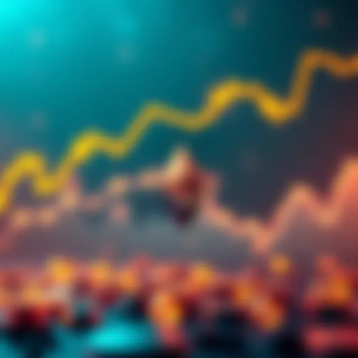 Graph showing rising trend of Ethereum alongside Circle's IPO announcement