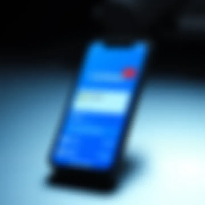 A smartphone displaying the Coinbase app with lower volume while another app like YouTube is open