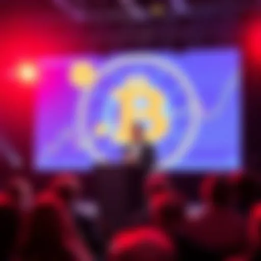 Coinbase CEO Brian Armstrong speaks about Bitcoin's potential rise to $1 million by 2030 during a press event.