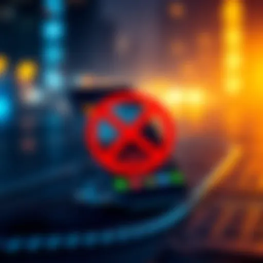 A graphic showing a smartphone with a cold wallet app being crossed out, representing the ban in the US and EU.