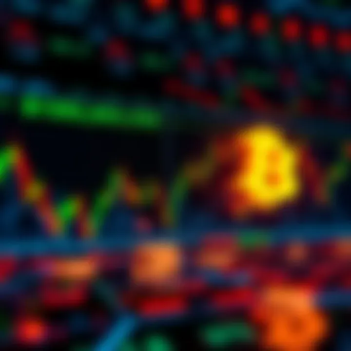 A chart showing fluctuations in cryptocurrency prices with a focus on the $115,000 mark and projections towards $130,000.