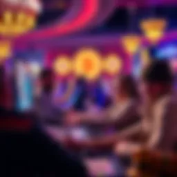 Players engaging in online casino games with cryptocurrency, showcasing excitement and potential winnings while discussing withdrawals to cold wallets.