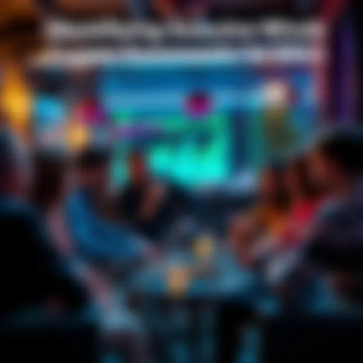 A group of diverse people engaged in a lively discussion about cryptocurrencies, sharing ideas and experiences in a cozy setting.