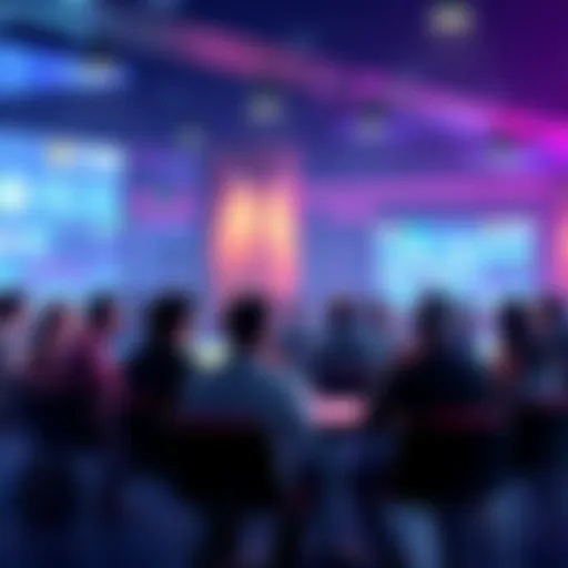 People engaging in a discussion about cryptocurrency in a forum setting