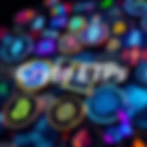 A collage showing logos of popular cryptocurrencies like Bitcoin, Ethereum, Solana, and Hedera, symbolizing crypto exchange-traded products.