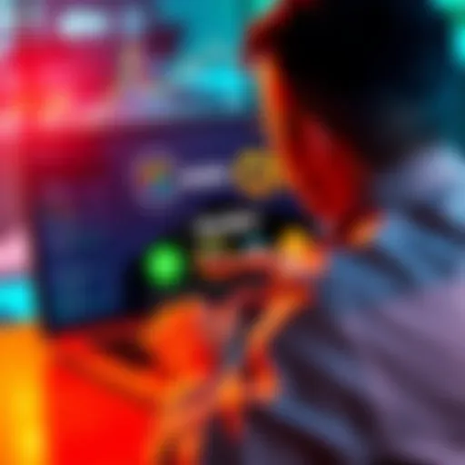 A person analyzing a crypto portfolio with Kaspa, TAO, and QUBIC on a laptop screen