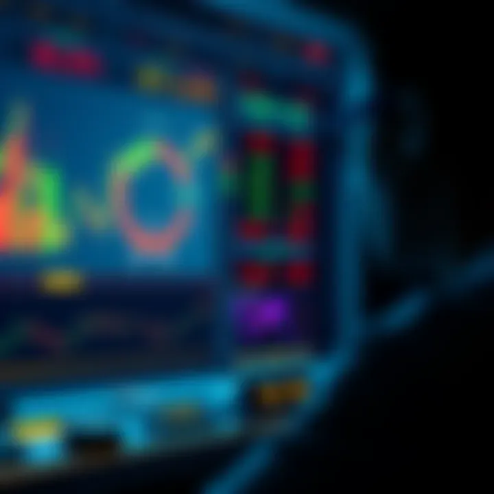 A person looking at different cryptocurrency prices on a trading platform, comparing them to market rates.