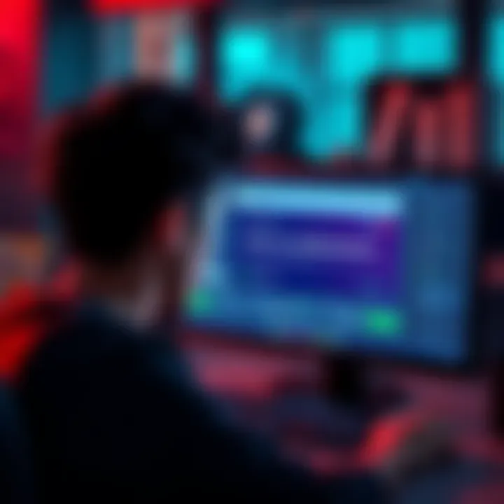 A frustrated person staring at a computer screen displaying a Crypto.com withdrawal error message, showcasing difficulties in accessing funds.