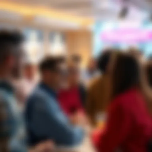 People chatting in a forum about various topics, including donuts, creating a friendly atmosphere.