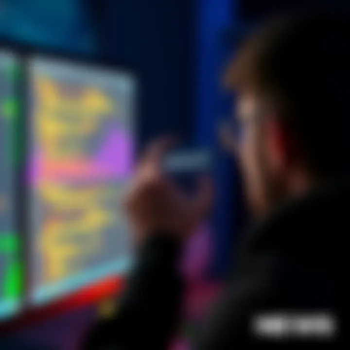 A person troubleshooting a Dappnode device, looking at a computer screen displaying a dappGet error message related to connection problems.