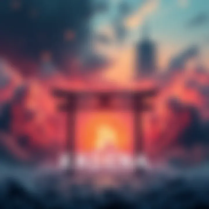 A graphic showing the end of BO Kadena with symbols of change in cryptocurrency community.