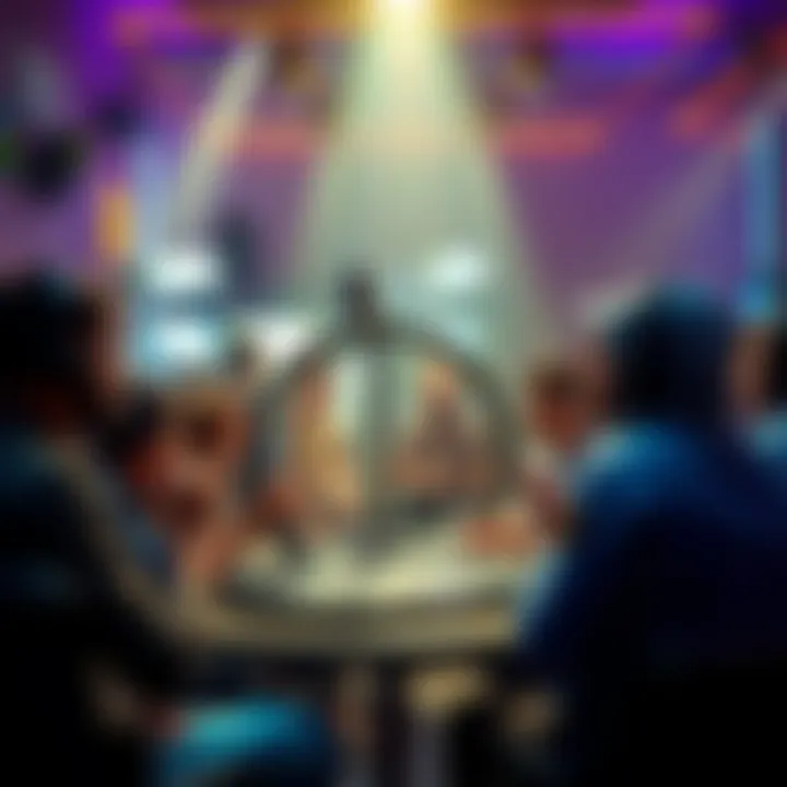 People engaging in a chat about Ethereum topics, sharing insights and news updates.
