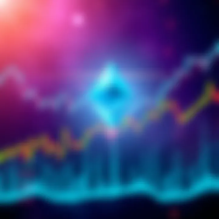 A graphic showing Ethereum's price chart approaching a key resistance level with upward momentum indicators